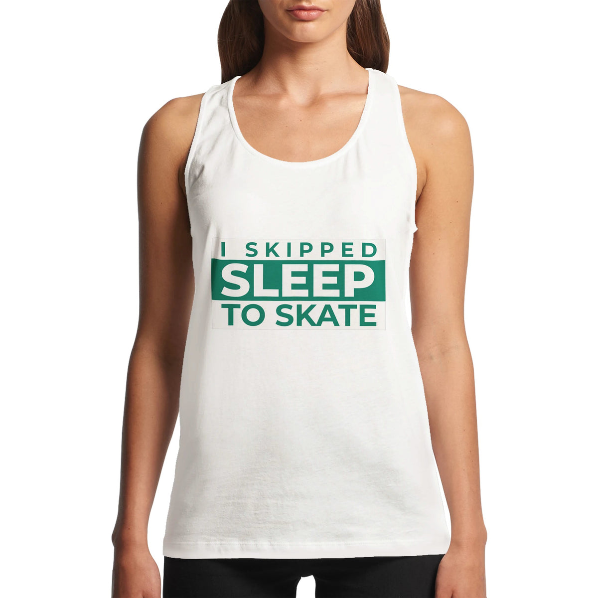 SKIP SLEEP Performance Womens Tank Top