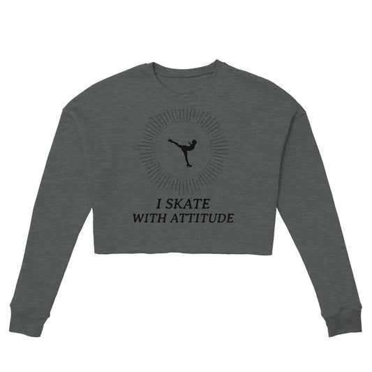 ATTITUDE Women's Cropped Sweatshirt | Bella + Canvas 7503
