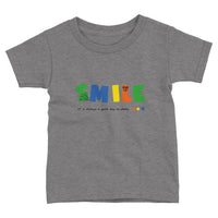 SMILE Toddler Staple T-Shirt | Bella + Canvas 3001T