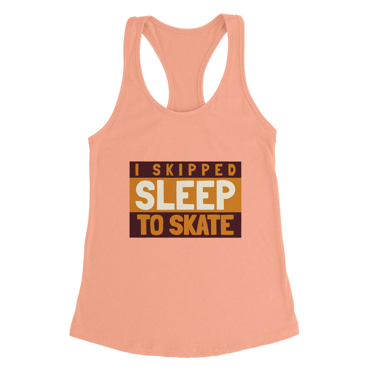 SKIP SLEEP Ideal Racerback Tank | Next Level 1533