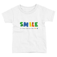 SMILE Toddler Staple T-Shirt | Bella + Canvas 3001T