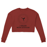 ATTITUDE Women's Cropped Sweatshirt | Bella + Canvas 7503