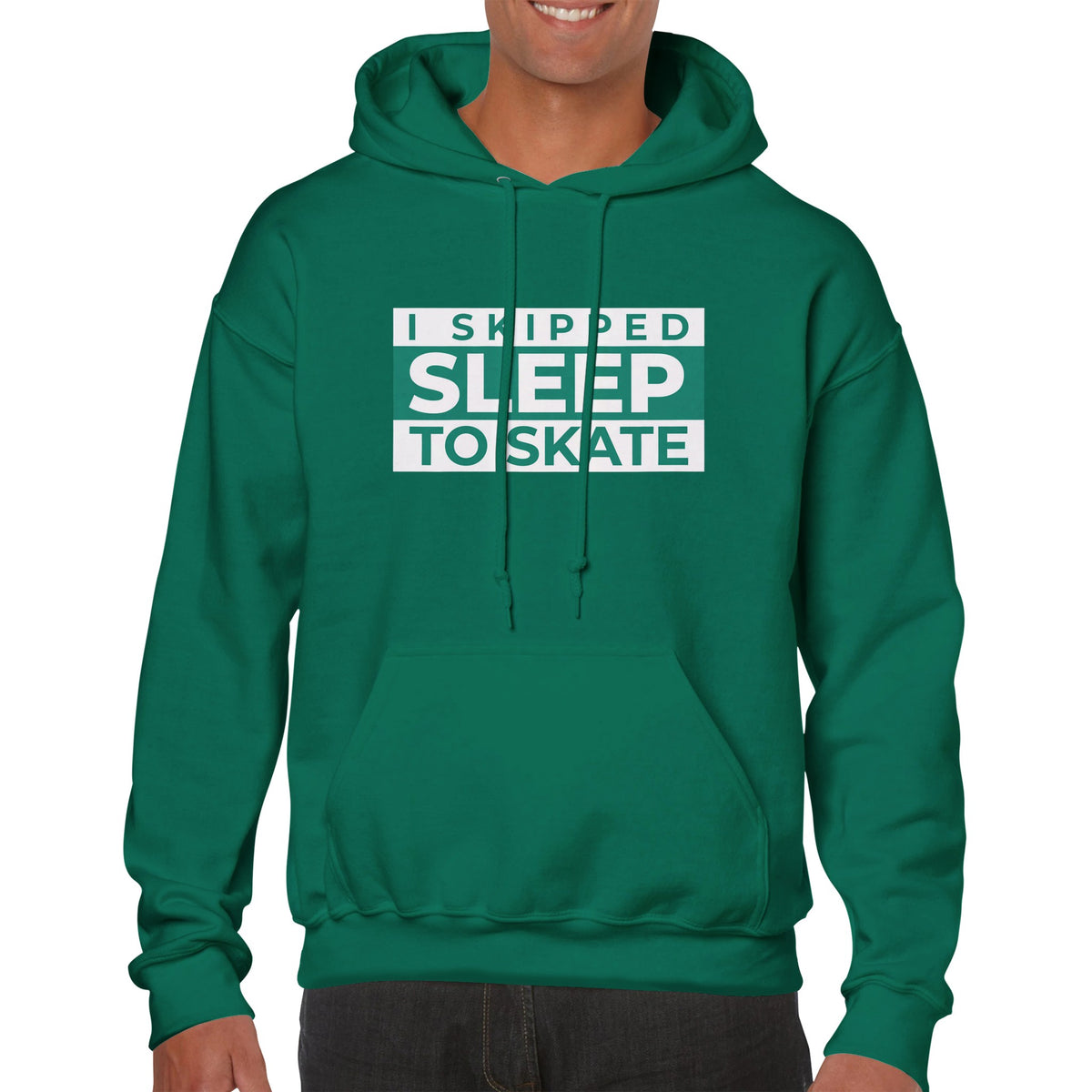 SKIP SLEEP Premium Unisex Pullover Hoodie