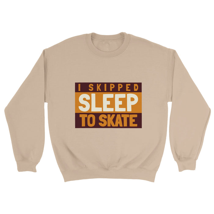 SKIP SLEEP Classic Unisex Crewneck Sweatshirt