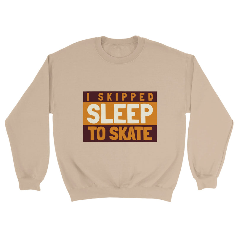 SKIP SLEEP Classic Unisex Crewneck Sweatshirt