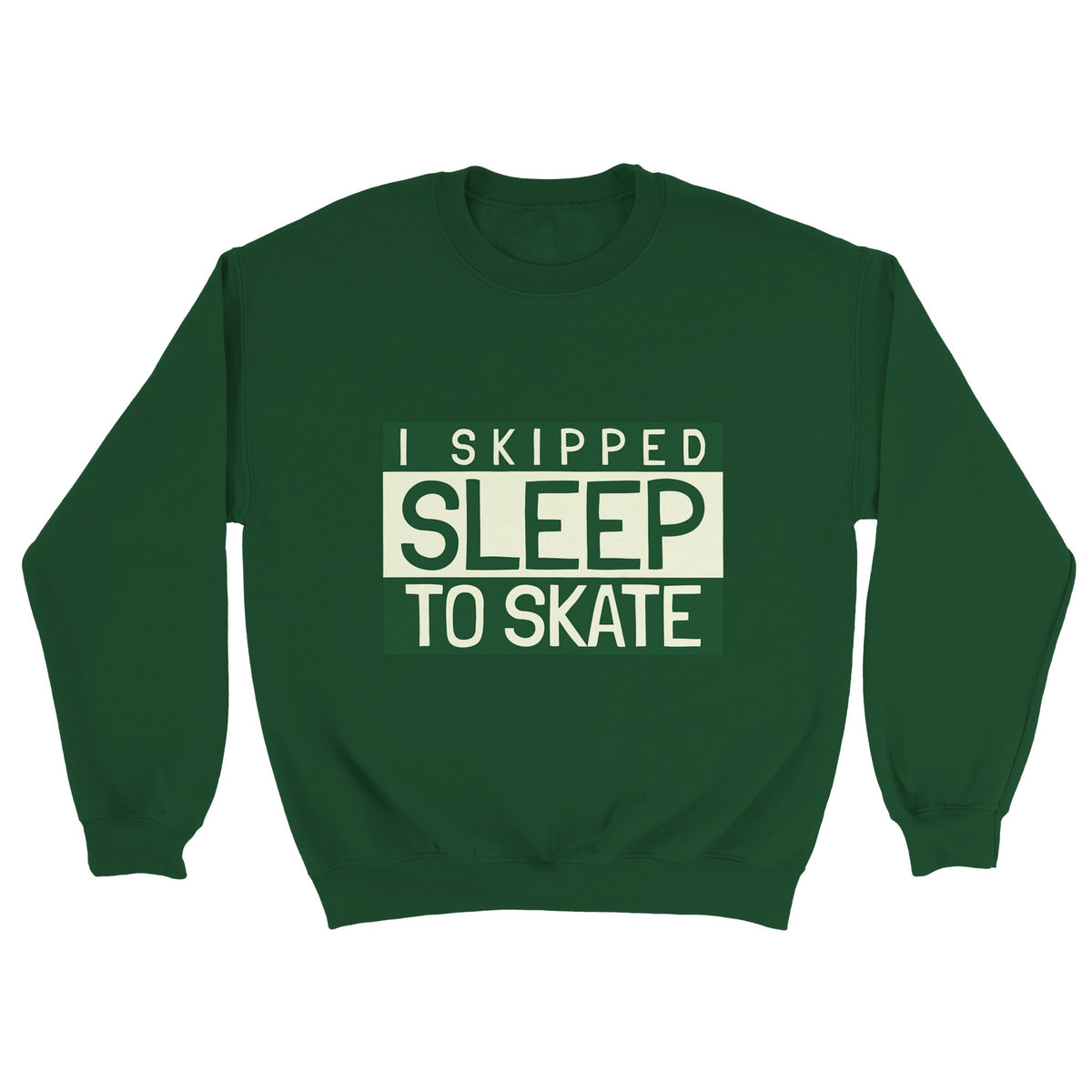 SKIP SLEEP Classic Unisex Crewneck Sweatshirt