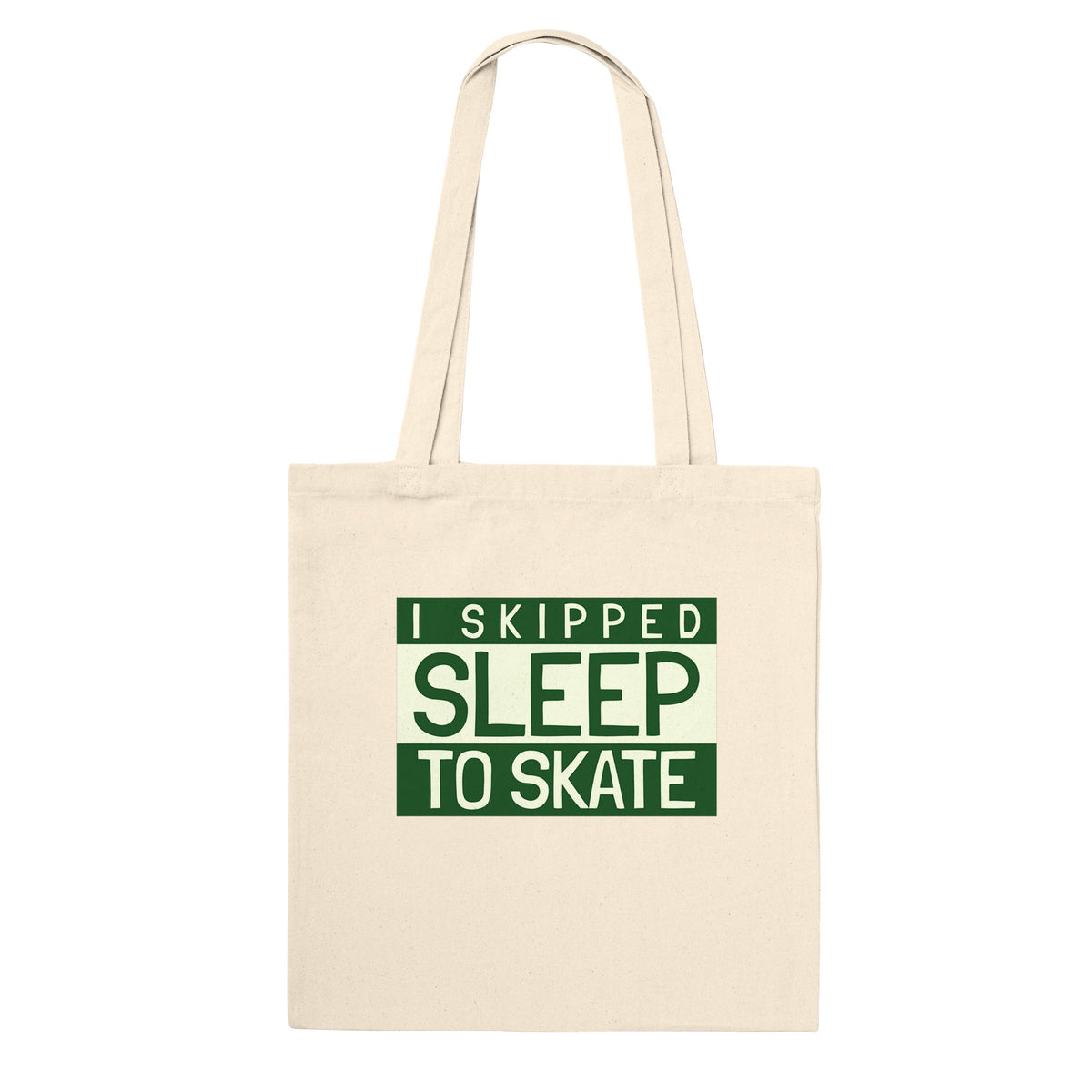 SKIP SLEEP Premium Tote Bag