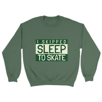 SKIP SLEEP Classic Unisex Crewneck Sweatshirt