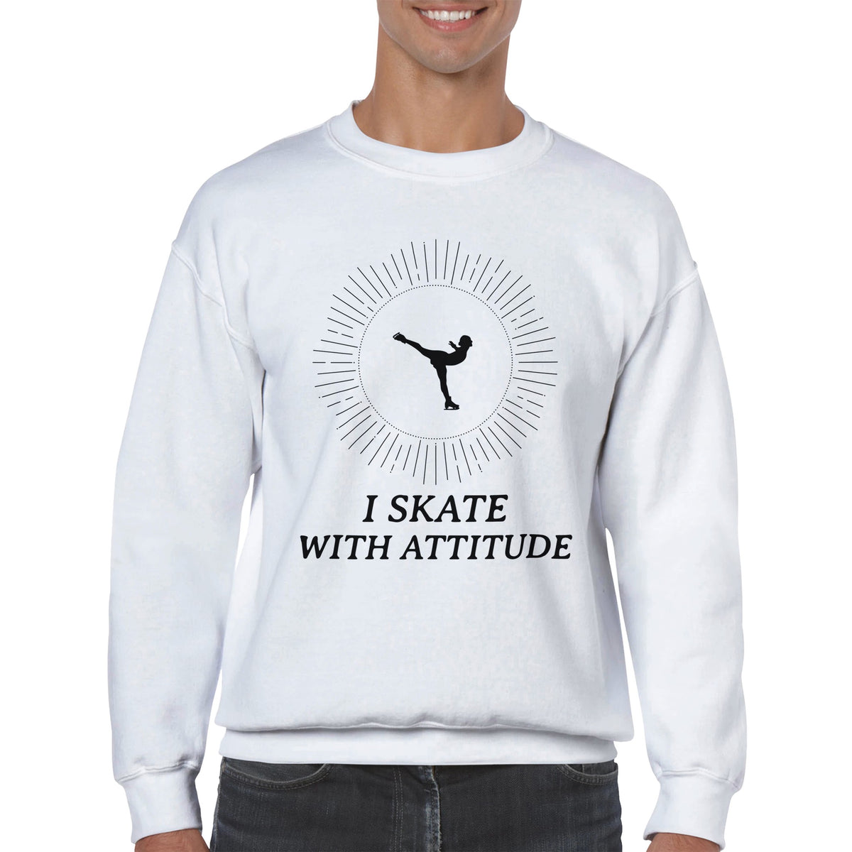 ATTITUDE Classic Unisex Crewneck Sweatshirt