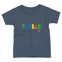 SMILE Toddler Staple T-Shirt | Bella + Canvas 3001T