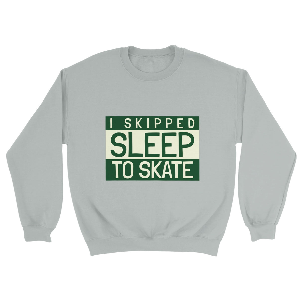 SKIP SLEEP Classic Unisex Crewneck Sweatshirt