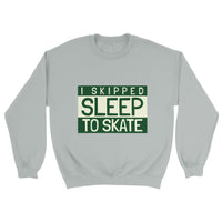 SKIP SLEEP Classic Unisex Crewneck Sweatshirt