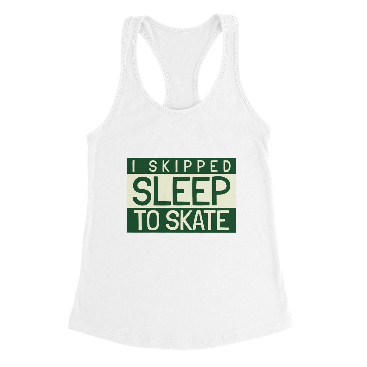 SKIP SLEEP Women's Ideal Racerback Tank | Next Level 1533