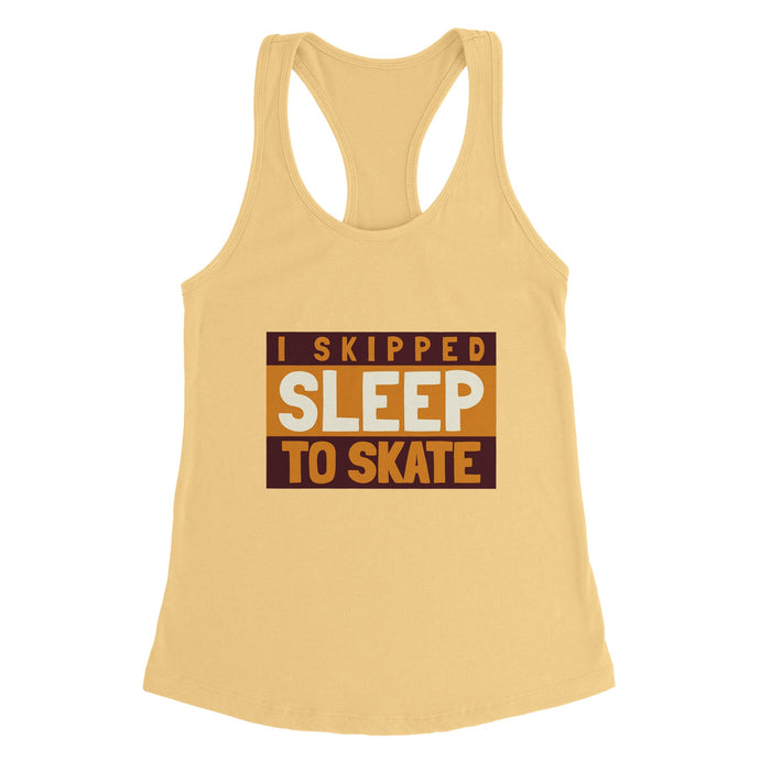 SKIP SLEEP Ideal Racerback Tank | Next Level 1533