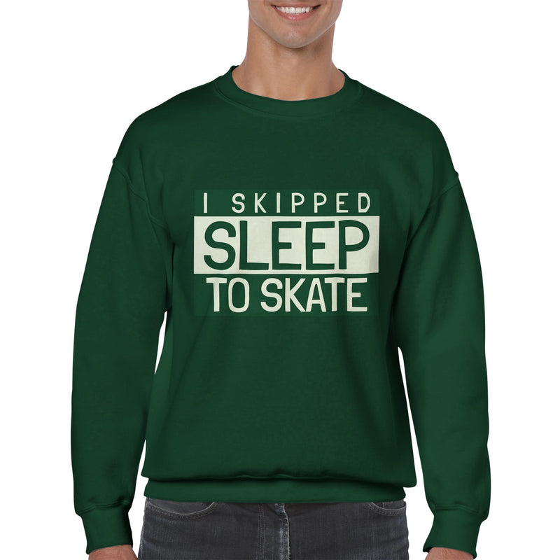 SKIP SLEEP Classic Unisex Crewneck Sweatshirt