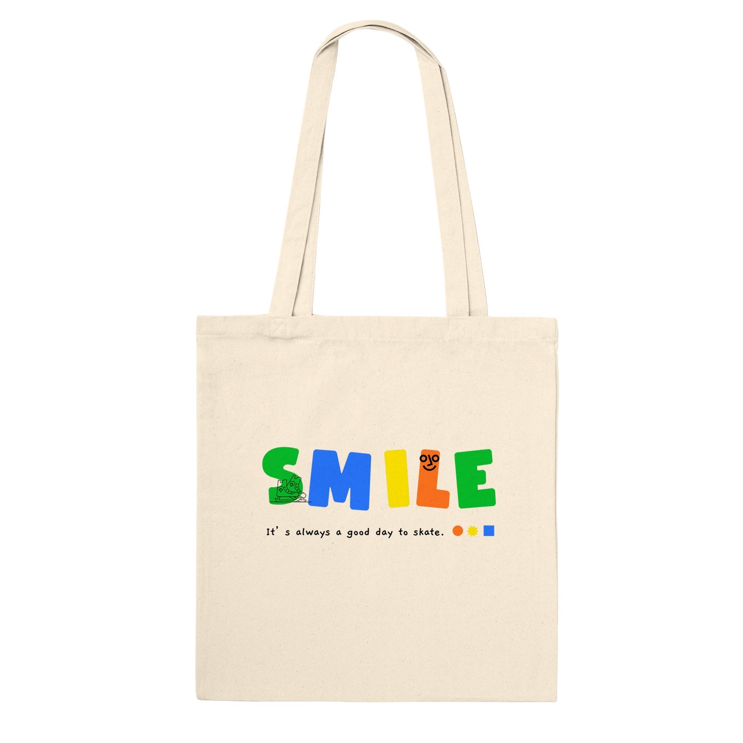 SMILE Premium Tote Bag – Crystal Edge