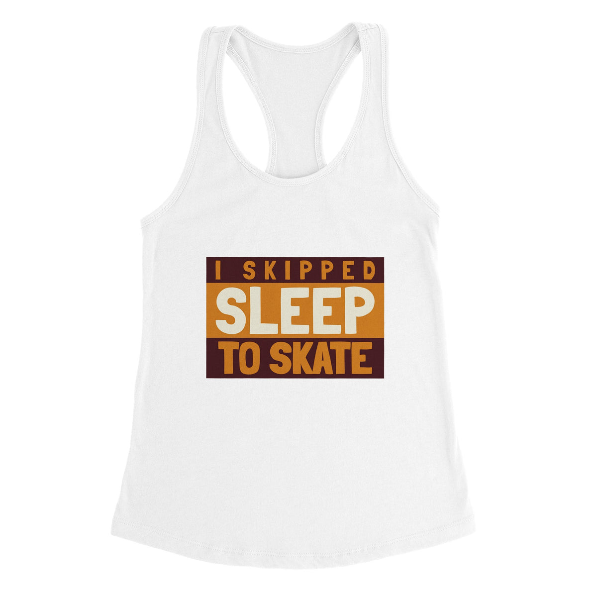 SKIP SLEEP Ideal Racerback Tank | Next Level 1533